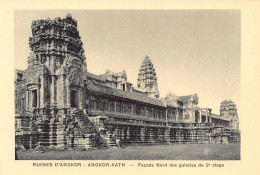 Cambodge - Ruines D'Angkor - ANGKOR VAT - Façade Nord Des Galeries Du 2ème étage - Ed. Nadal  - Cambodge