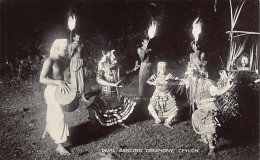 Sri Lanka - Devil Dancing Ceremony - Publ. Plâté Ltd. 39 - Sri Lanka (Ceylon)