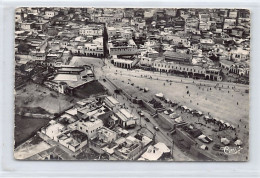 Maroc - OUEZZANE - Vue Générale Aérienne De La Place Du Souk - Ed. Combier 35 - 47 - Autres & Non Classés