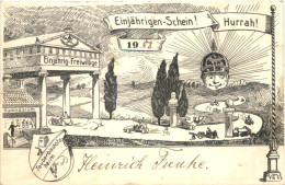 Tauberbischofsheim - Einjährigen Freiwillige 1908 - Studentika - Other & Unclassified