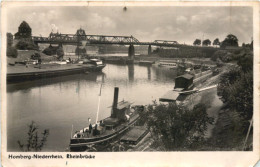 Homberg-Niederrhein -Rheinbrücke - Duisburg