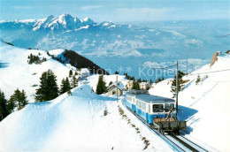 13800699 Rigi Kulm Arth Rigi Bahn Mit Vierwaldstaettersee Und Pilatus Rigi Kulm - Autres & Non Classés