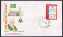 Vatican Pakistan 1981, Pope Voyage, Karachi, Special Cover - Autres & Non Classés