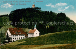 13798987 Etzel 1098m SZ Gasthof Und Kapelle Zum St. Meinhard Etzel Kulm  - Sonstige & Ohne Zuordnung