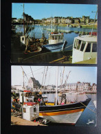 CP 22 Côtes Du Nord  - Lot De 2 Cartes Postales  -  Ports Bretons Paimpol  - PAIMPOL Le Bassin Et Les Quais - Paimpol