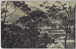 Brazil Rio De Janeiro 1910 Postcard Photo No.14 From Cascatinha To Petrópolis Cancel Ambulant Post Office SR4 Stamp 50Rs - Other & Unclassified