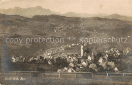 13797937 Rehetobel Ortsansicht Mit Kirche Alpenpanorama Rehetobel - Altri & Non Classificati