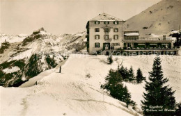13796327 Engelberg  OW Hotel Truebsee Mit Hahnen Wintersportplatz Alpen  - Altri & Non Classificati
