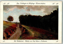 39874108 - Sign. Volkmann H. V. Prof Am Waldesrand - Sonstige & Ohne Zuordnung