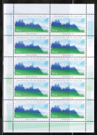 Germany 2002 / Michel 2231 Kb - International Mountain Day, Nature, Mountains - Sheet Of 10 Stamps MNH - Nuevos