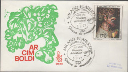 ITALIA - ITALIE - ITALY - 1977 - Arte - 4ª Emissione - Giuseppe Arcimboldi - FDC Venetia - Viaggiata Con Annullo - FDC