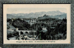 13795729 Bruggen  SG Sitterviadukte Mit Saentisgebirge Appenzeller Alpen  - Other & Unclassified