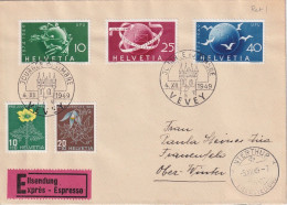 Express Brief  "Journée Du Timbre Vevey" - Winterthur       1949 - Cartas & Documentos