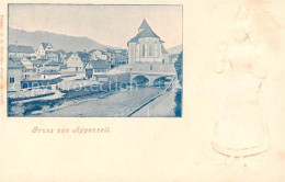 13795687 Appenzell IR Teilansicht Mit Kirche Trachten Appenzell IR - Andere & Zonder Classificatie