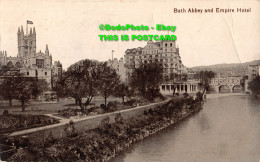 R345173 Bath Abbey And Empire Hotel. Valentines Series. 1918 - World