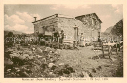 13831247 Pontresina Restaurant Oberer Schafberg Segantinis Serbehaus Pontresina - Sonstige & Ohne Zuordnung