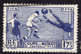 FRANCE Timbre Oblitéré N° 396 - 3eme Coupe Mondiale De Football - Oblitérés