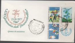 ITALIA - ITALIE - ITALY - 1977 - 19ª Giornata Del Francobollo - FDC Poste Italiane - FDC