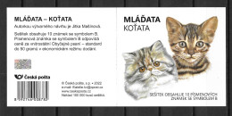 CZECHIA TCHEQUIE TCHESCHIEN 2022 Cats Chats Katzen Booklet Carnet Markenheft Mint/neuf/ungest. - Katten