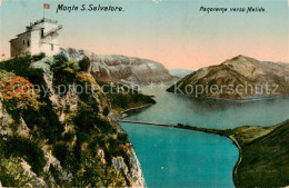 13828509 Melide Lago Di Lugano Mont San Salvatore Melide Lago Di Lugano - Andere & Zonder Classificatie