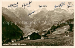 13828487 Braunwald GL Toedikette Vom Rubschen Gesehen Braunwald GL - Autres & Non Classés