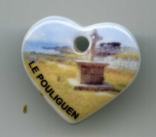 FEVES - FEVE PENDENTIF - COEUR - LE POULIGUEN - 2014 - Regions