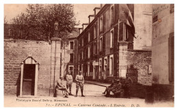 Epinal - Caserne Contades - L'entrée - Epinal