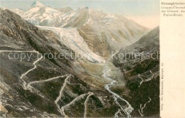 13828307 Rhonegletscher Glacier Du Rhone VS Panorama Der Grimesl Und Furka Route - Other & Unclassified