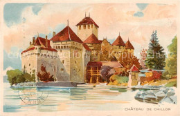 13827627 Chillon Chateau De Montreux VD Chateau De Chillon  - Andere & Zonder Classificatie