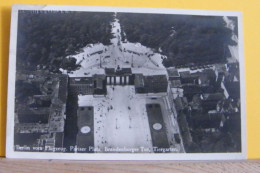 (BER2) BERLINO - BERLIN - VOM FLUGZEUG - PARISER PLATZ - BRANDEBURGER TOR, TIERGARTEN - NON VIAGGIATA 1929 - Brandenburger Deur