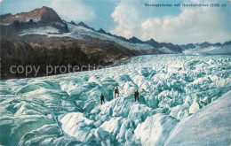 13827319 Rhonegletscher Glacier Du Rhone VS Mit Gerstenhoerner  - Other & Unclassified