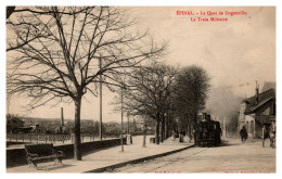 Epinal - Le Quai De Dogneville - Le Train Militaire - Epinal