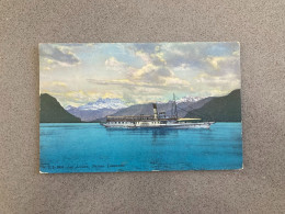 Lac Leman Bateau Lausanne Carte Postale Postcard - Lausanne