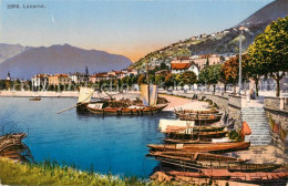 13824887 Locarno Lago Maggiore TI Bootshafen Panorama  - Andere & Zonder Classificatie