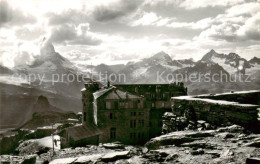 13823769 Gornergrat Zermatt VS Kulm Hotel Matterhorn Demi Blancheund Gabelhorn  - Altri & Non Classificati