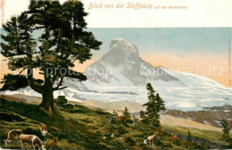 13823597 Matterhorn Mont Cervin 4478m VS Blick Von Der Staffelalp  - Altri & Non Classificati