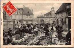 S16523 Cpa 21 Auxonne - Le Marché - Les Asperges - Auxonne