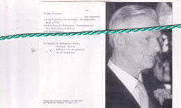 Joseph De Brabandere-Dermaux, Bavikhove 1920, 1995. Oud-strijder, Oud Gemeenteraadslid Bavikhove En Harelbeke. Foto - Obituary Notices