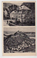 39053708 - Braubach Am Rhein Mit Gasthaus Zum Felsenkeller Und Totale Gelaufen Von 1951. Gute Erhaltung. - Braubach