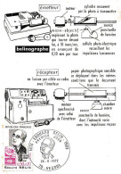 " EDOUARD BELIN / BELINOGRAPHE " Sur Carte Maximum De 1972 N° YT 1708 CM - Ohne Zuordnung