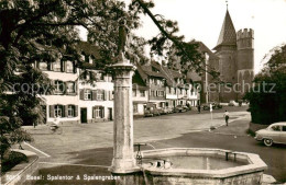 13821239 Basel BS Brunnen Spalentor Und Spalengraben Basel BS - Sonstige & Ohne Zuordnung