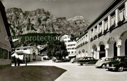 13821189 Leukerbad Loueche-les-Bains VS Dorfplatz Plattenhoerner Und Rinderhorn  - Autres & Non Classés