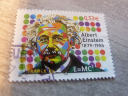 Albert Einstein (1879-1955) Physicien - 0.53 € - Yt 3779 - Multicolore - Oblitéré - Année 2005 - - 2010-.. Matasellados