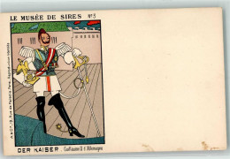 13465108 - Der Kaiser Guillaume II D`Allemagne  Le Musee De Sires Nr. 3 - Guerre 1914-18