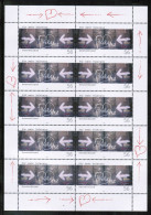 Germany 2002 / Michel 2235 Kb - For The Tolerance, Movement, Equality - Sheet Of 10 Stamps MNH - Ungebraucht