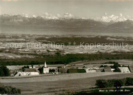 13819037 Mont-la-Ville VD Panorama Mit Mont Blanc  - Autres & Non Classés