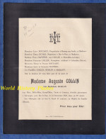 Document Ancien De 1928 - SALVANGES P. BAR LE DUC  Meuse - Mathilde BURLIN épouse D' Auguste COLLIN - Eglise De Souilly - Obituary Notices