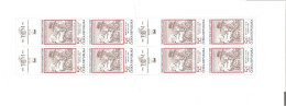 Booklet 243 Czech Republic Traditions Of The Czech Stamp Design 2000 Masaryk - Stamps On Stamps