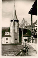 13816239 Zermatt VS Eglise Et Le Cervin Zermatt VS - Autres & Non Classés