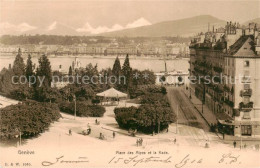 13816229 Geneve GE Place Des Alpes Et La Rade Geneve GE - Andere & Zonder Classificatie